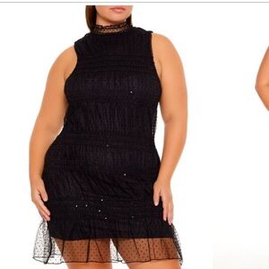 Elegant Black Sleeveless Dress